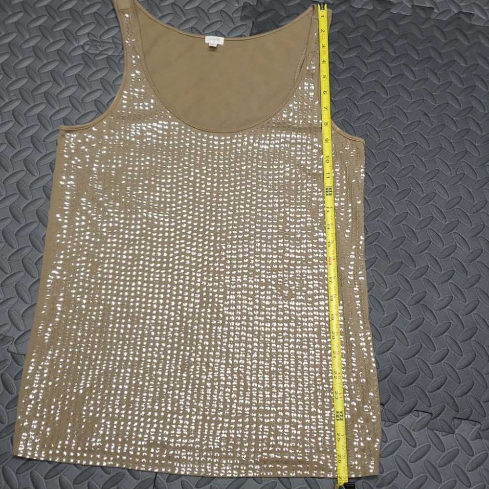 J.Crew Sequin Tank Shirt - Picture 7 of 7